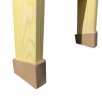Dřevěný žebřík sadařský - jednoduchý opěrný