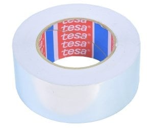 Páska lepicí hliníková 50mm s krycím papírem Tesa 63632