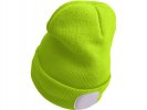 Čepice s čelovkou Extol Light - fluorescenční žlutá