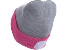 Čepice s čelovkou Extol Light - šedá/růžová