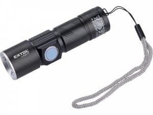 LED svítilna nabíjecí USB zoom 3W Extol Light 43135