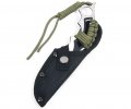 Nůž lovecký 200/110mm paracord+pouzdro Neo Tools 63-100