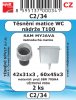 Sada těsnění Nývlt různé druhy - C2/34 matice WC nádrže T100