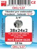 Sada těsnění Nývlt různé druhy - CH1/127 pro 3/4" holendr