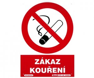 Tabulka Zákaz kouření