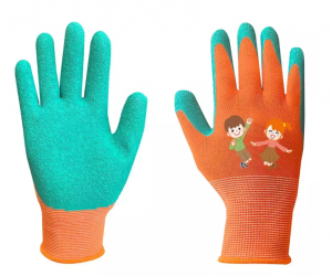 Pracovní rukavice dětské latex polomáčené Neo Tools