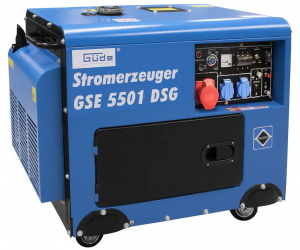 Güde GSE 5501 DSG dieselová elektrocentrála 5,0kW/3,3kW
