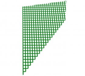 Síťovina zelená kovová 100cm
